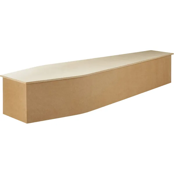 Delamere Simple MDF Coffin