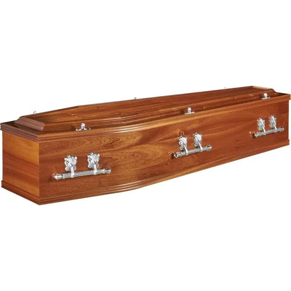 Mostyn Mahogany coffin